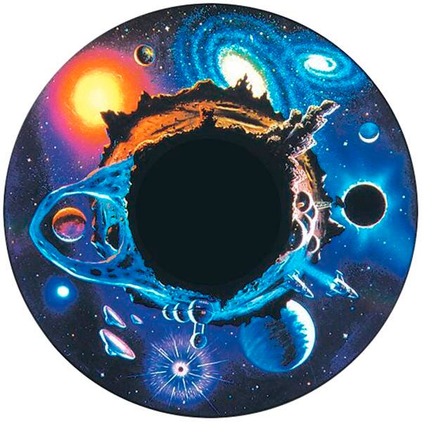 Image for Optikinetics 6-Inch Solar Effect Wheel, Space from School Specialty
